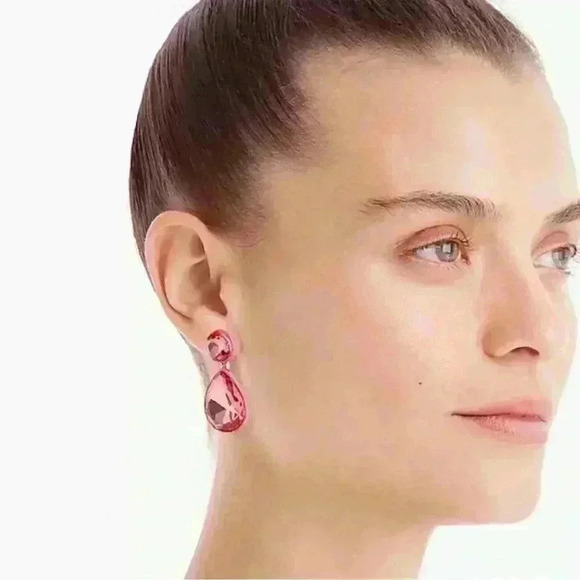 J Crew Sparkley Teardrop Earrings (coming soon) - Picture 2 of 3